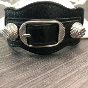 Balenciaga Women's Black Leather A